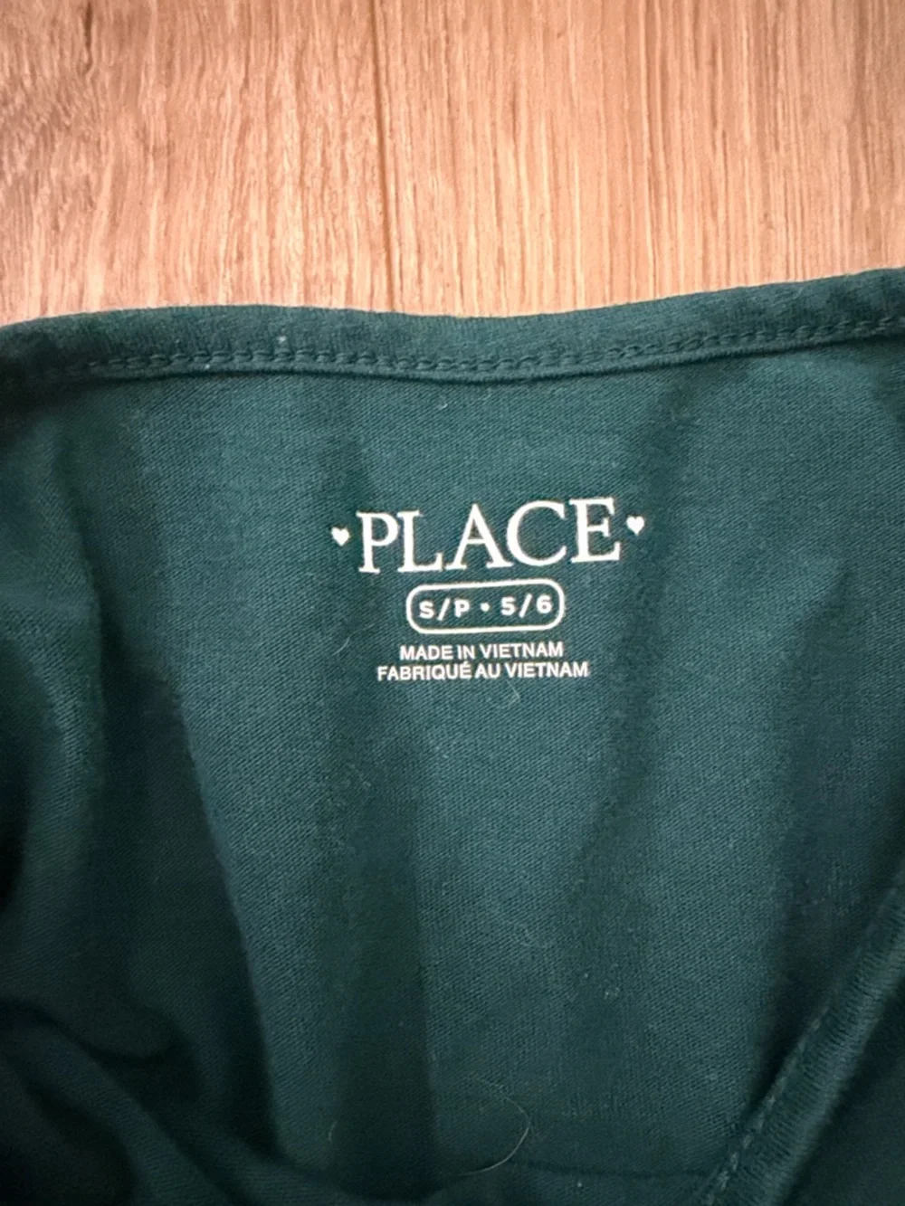 The Children's Place Dark Green Short Sleeve Fit & Flare Dress - Picture 2 of 2